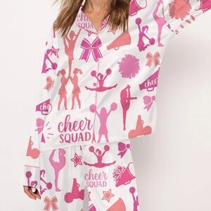 SHESHOW Cheer Squad Pink Pajama Set SIZE XS 📣💕✨